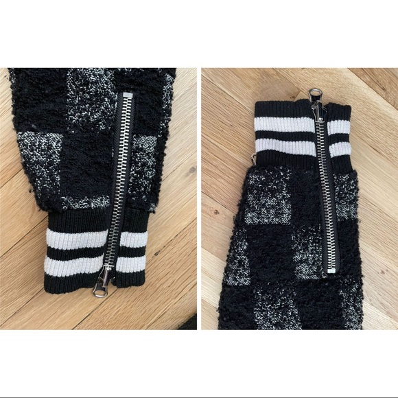 ADAPTATION Reversible Check Bomber Jacket - Picture 10 of 16